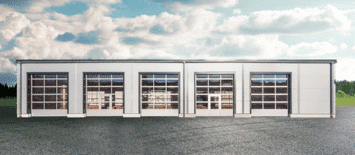 Fertighalle für KFZ – Autowerkstatt bauen