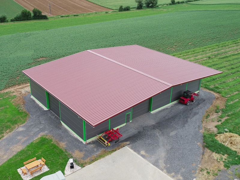 Kartoffellagerhalle bauen