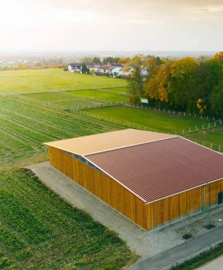 Groha Halle aus Holz