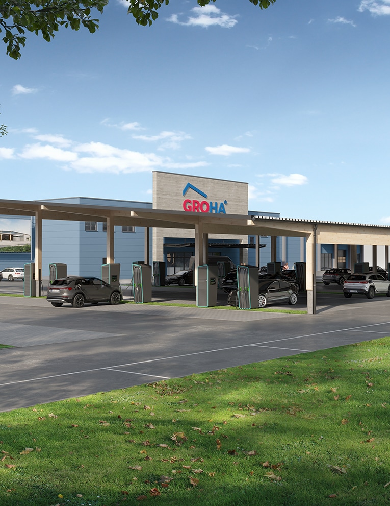 Groha Solarport XXL Seitenansicht